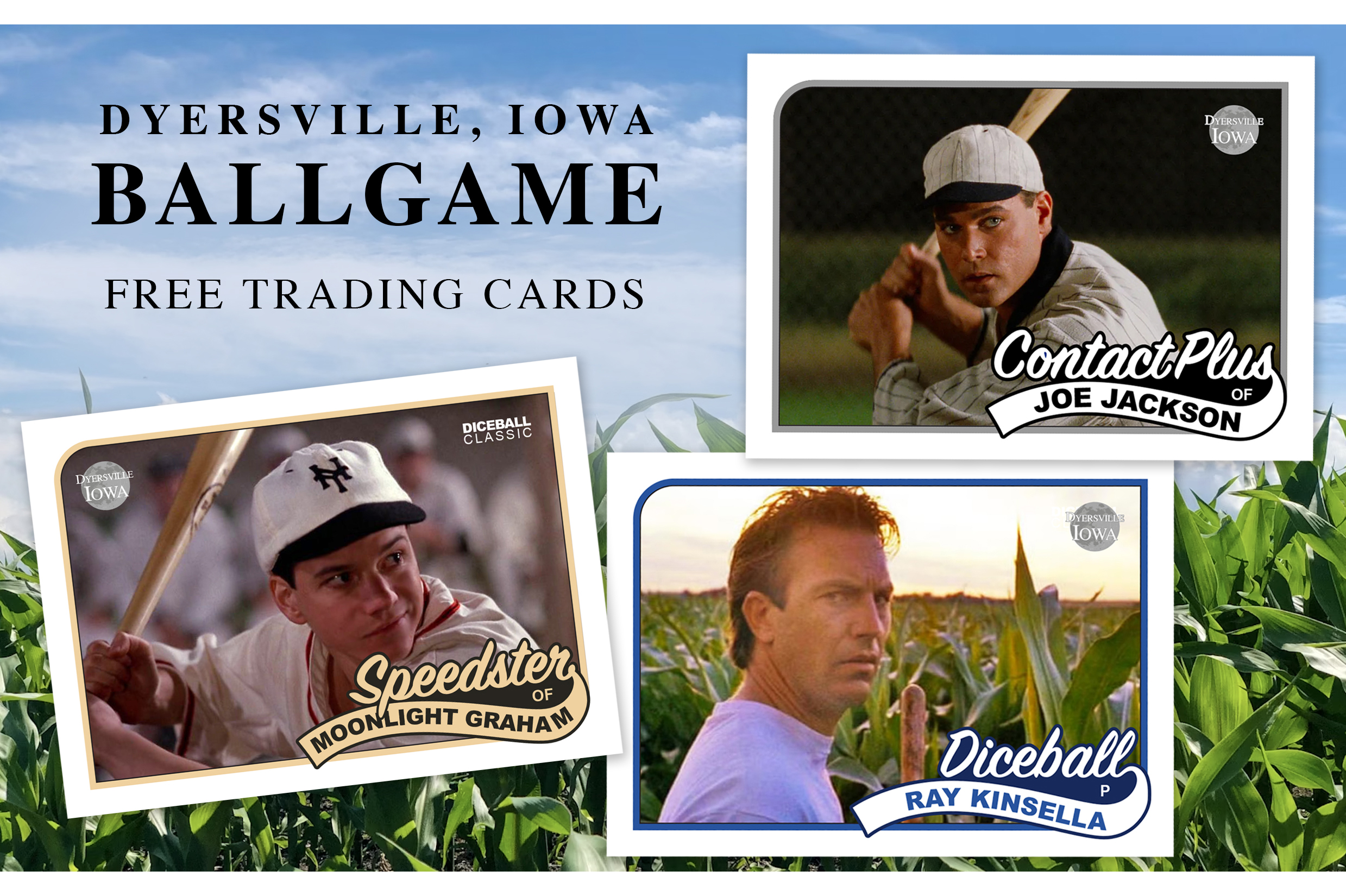 FREEBIES: 2026 DYERSVILLE, IOWA DREAM BALLGAME